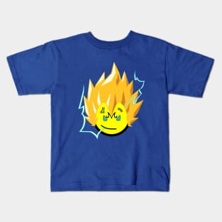 Smiley Face Majin Vegeta Kids T-Shirt